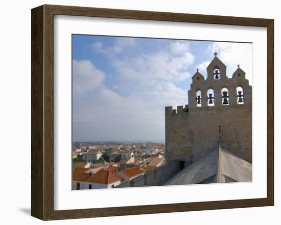 Eglise de Notre-Dame-de-la-Mer Bell Tower, St. Maries de la Mer, France-Lisa S. Engelbrecht-Framed Photographic Print