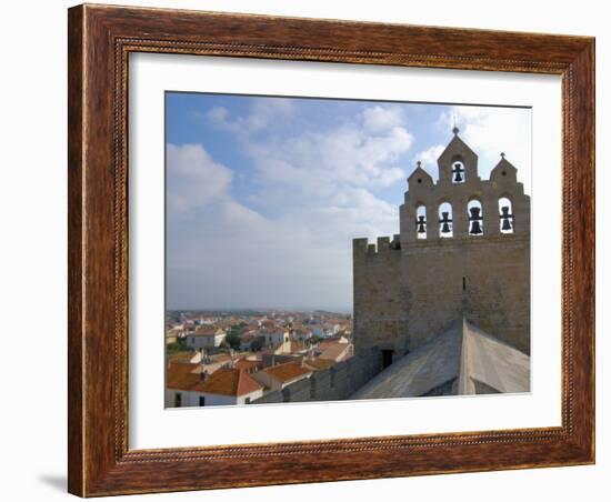 Eglise de Notre-Dame-de-la-Mer Bell Tower, St. Maries de la Mer, France-Lisa S. Engelbrecht-Framed Photographic Print