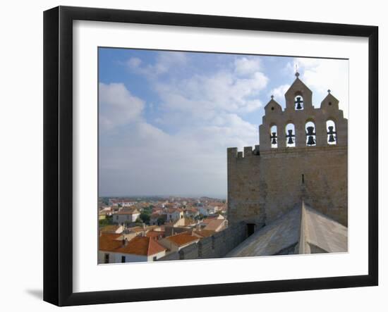 Eglise de Notre-Dame-de-la-Mer Bell Tower, St. Maries de la Mer, France-Lisa S. Engelbrecht-Framed Photographic Print