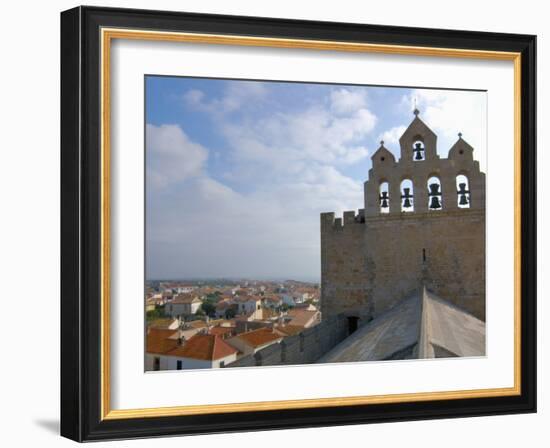 Eglise de Notre-Dame-de-la-Mer Bell Tower, St. Maries de la Mer, France-Lisa S. Engelbrecht-Framed Photographic Print