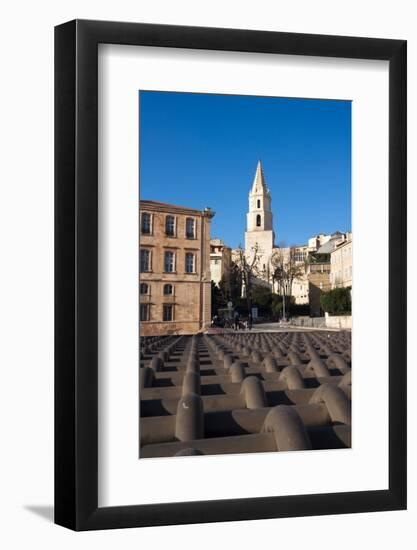 Eglise Des Accoules, Marseille, Bouches Du Rhone, Provence-Alpes-Cote-D'Azur, France, Europe-Nico Tondini-Framed Photographic Print