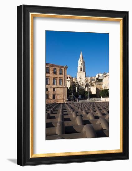 Eglise Des Accoules, Marseille, Bouches Du Rhone, Provence-Alpes-Cote-D'Azur, France, Europe-Nico Tondini-Framed Photographic Print