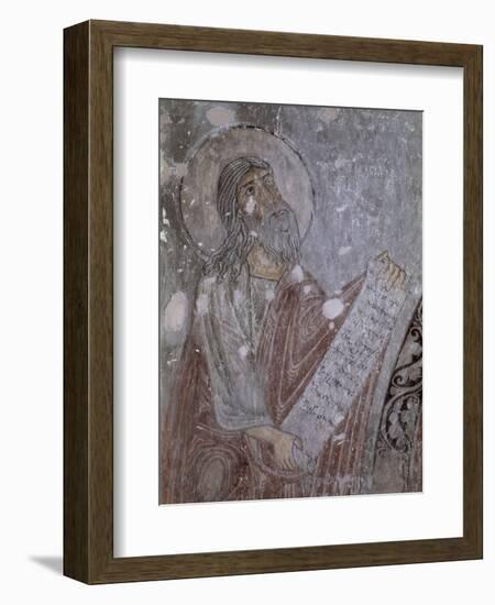 Eglise des Saints Archanges, arc triomphal de l'abside : prophète Isaïe (registre supérieur)-null-Framed Giclee Print