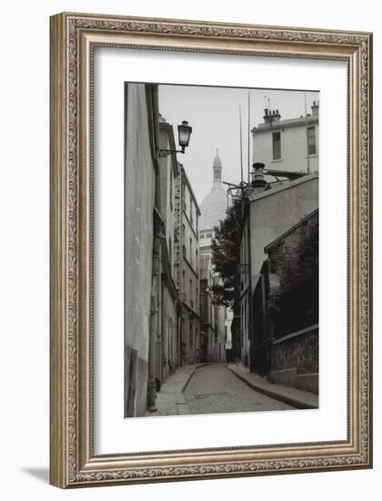 Eglise Montmartre, Paris, Basilique du Sacre Coeur Montmartre-null-Framed Art Print