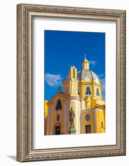 Eglise Santa Maria delle Grazie, Procida, Flegrean Islands, Campania, Italy, Europe-Neil Farrin-Framed Photographic Print