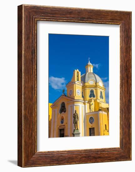 Eglise Santa Maria delle Grazie, Procida, Flegrean Islands, Campania, Italy, Europe-Neil Farrin-Framed Photographic Print