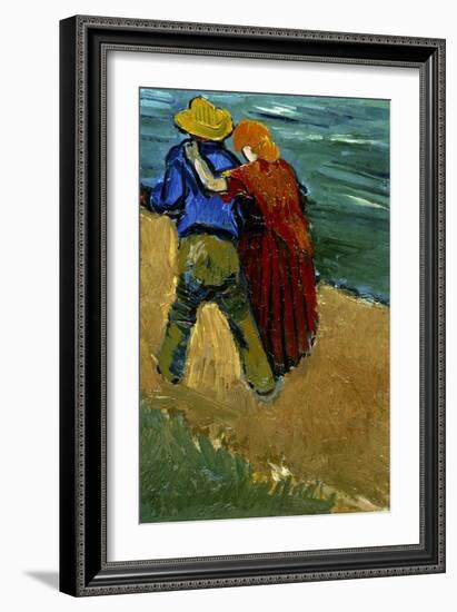 Eglogue En Provence - Un Couple D'Amoureux, 1888-Vincent van Gogh-Framed Giclee Print