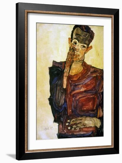 Egon Schiele (1890-1918)-Egon Schiele-Framed Giclee Print