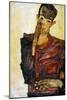 Egon Schiele (1890-1918)-Egon Schiele-Mounted Giclee Print