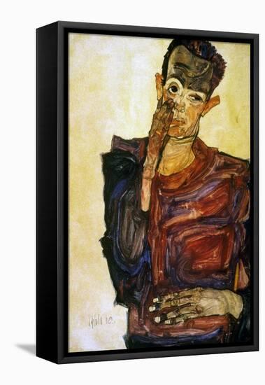 Egon Schiele (1890-1918)-Egon Schiele-Framed Premier Image Canvas