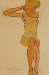 Woman Undressing, 1914-Egon Schiele-Giclee Print