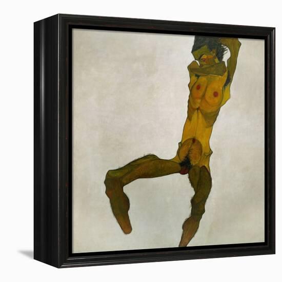 Egon Schiele, Self-Portrait, Nude-Egon Schiele-Framed Premier Image Canvas