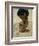 Egon Schiele, Self-Portrait with Bent Head, Study for Eremiten (Hermits)-Egon Schiele-Framed Giclee Print