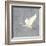 Egret Alighting II Flipped Gray No Grass-Kathrine Lovell-Framed Art Print