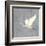 Egret Alighting II Flipped Gray No Grass-Kathrine Lovell-Framed Art Print