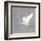 Egret Alighting II Flipped Gray No Grass-Kathrine Lovell-Framed Art Print