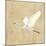Egret Alighting II Flipped Neutral No Grass-Kathrine Lovell-Mounted Art Print