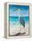 Egret Beach-Julie DeRice-Framed Premier Image Canvas