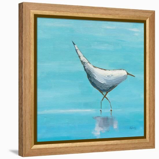 Egret I Bright-Phyllis Adams-Framed Stretched Canvas