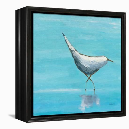 Egret I Bright-Phyllis Adams-Framed Stretched Canvas