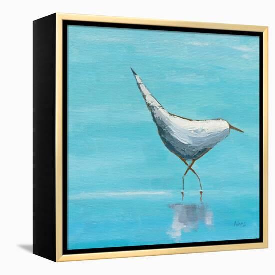 Egret I Bright-Phyllis Adams-Framed Stretched Canvas