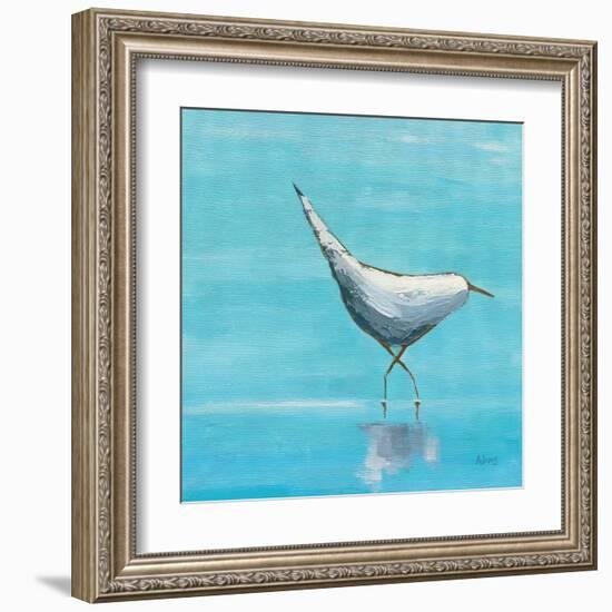 Egret I Bright-Phyllis Adams-Framed Art Print