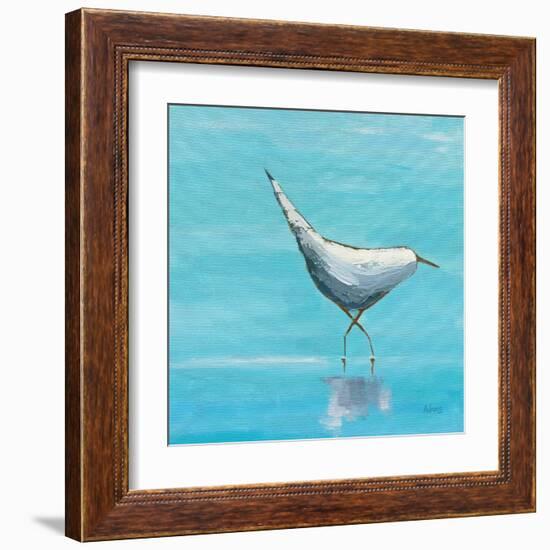 Egret I Bright-Phyllis Adams-Framed Art Print