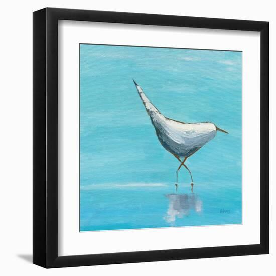 Egret I Bright-Phyllis Adams-Framed Art Print