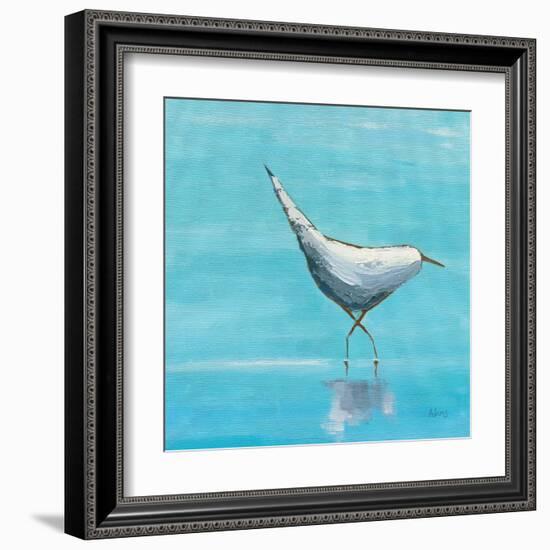 Egret I Bright-Phyllis Adams-Framed Art Print