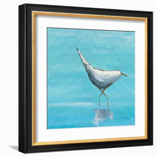 Egret I Bright-Phyllis Adams-Framed Art Print