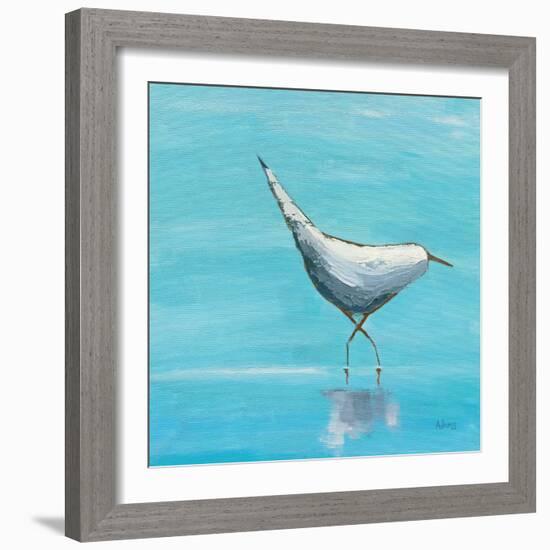 Egret I Bright-Phyllis Adams-Framed Art Print