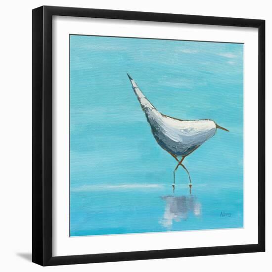 Egret I Bright-Phyllis Adams-Framed Art Print