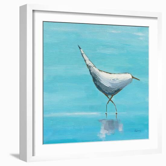 Egret I Bright-Phyllis Adams-Framed Art Print