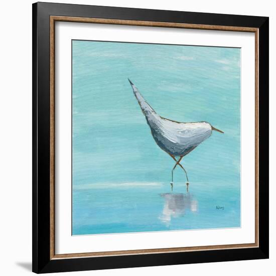 Egret I-Phyllis Adams-Framed Art Print