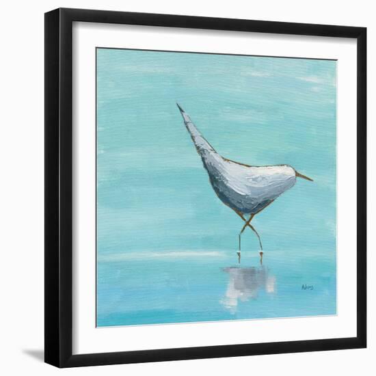 Egret I-Phyllis Adams-Framed Art Print