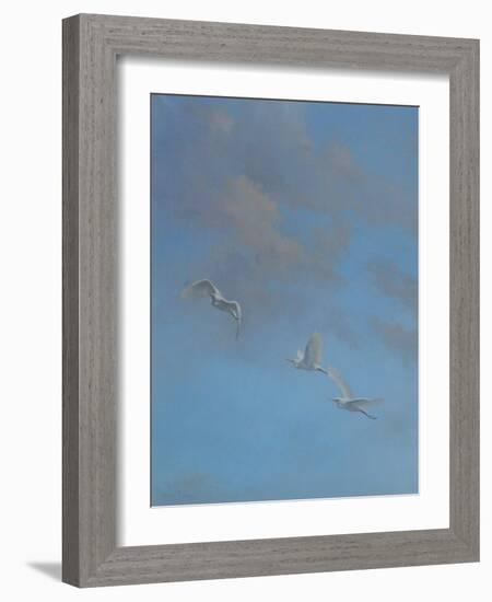 Egrets-Michael Jackson-Framed Giclee Print