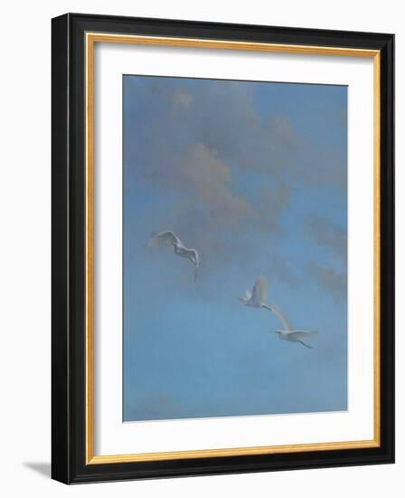 Egrets-Michael Jackson-Framed Giclee Print