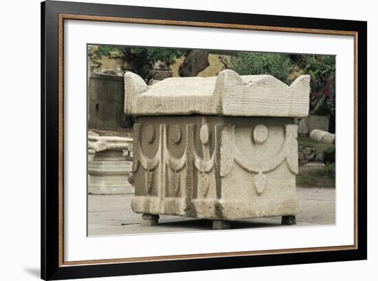 Egypt, Alexandria, Catacombs of Kom-Esh-Shuqafa, Sarcophagus-null-Framed Giclee Print