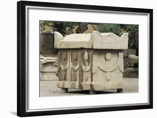 Egypt, Alexandria, Catacombs of Kom-Esh-Shuqafa, Sarcophagus-null-Framed Giclee Print