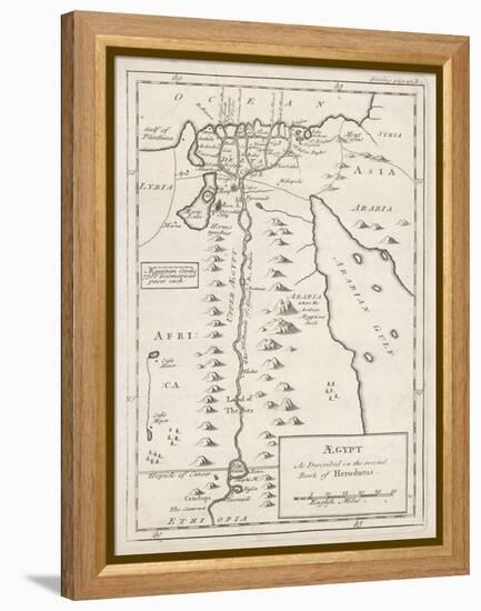 Egypt as Described by Herodotus-null-Framed Premier Image Canvas