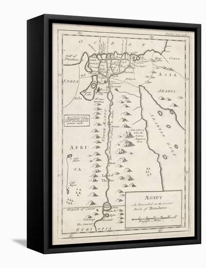 Egypt as Described by Herodotus-null-Framed Premier Image Canvas