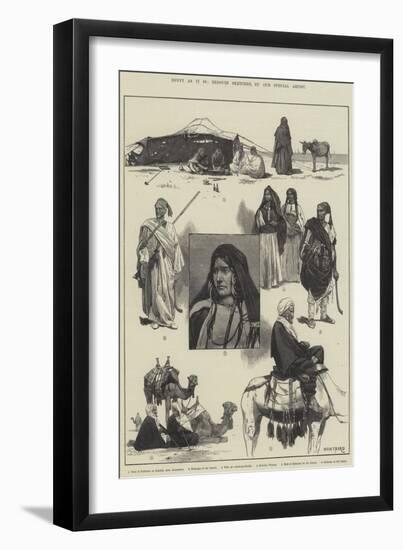 Egypt as it Is, Bedouin Sketches-Charles Auguste Loye-Framed Giclee Print