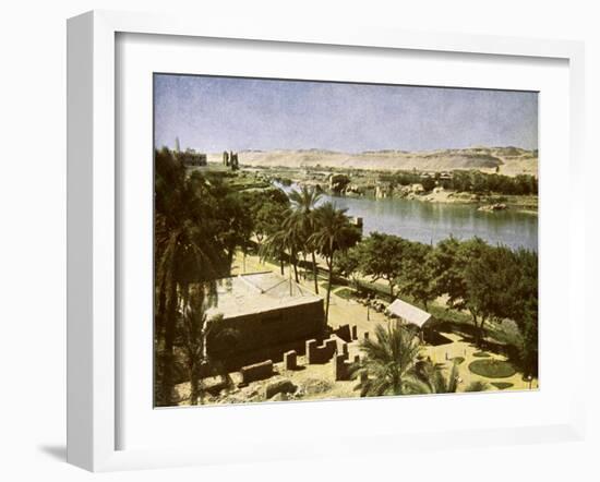 Egypt - Assuan-English Photographer-Framed Giclee Print