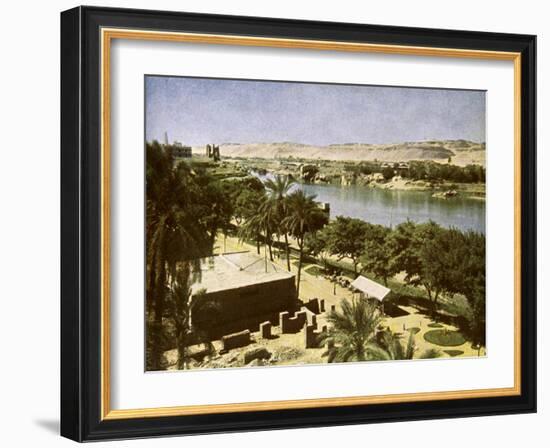 Egypt - Assuan-English Photographer-Framed Giclee Print