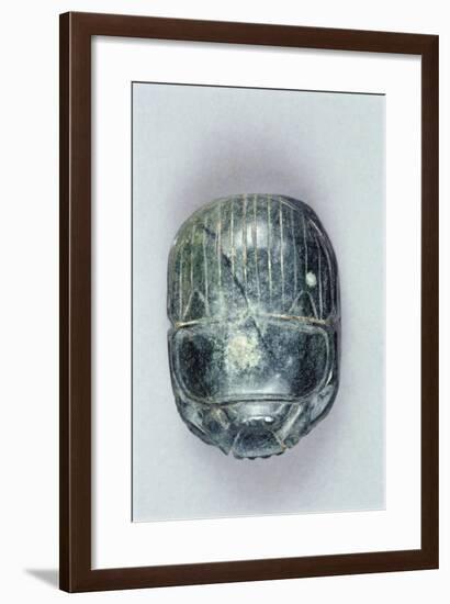 Egypt, Bahariya Oasis, Sheik Souby, Governor's Tomb, Tomb of Nassa, Scarab-null-Framed Giclee Print