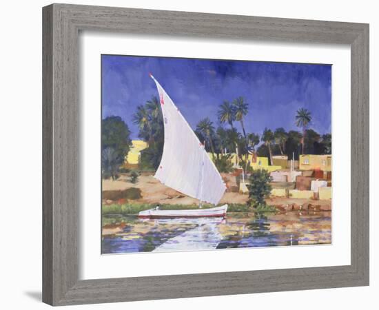 Egypt Blue-Clive Metcalfe-Framed Giclee Print