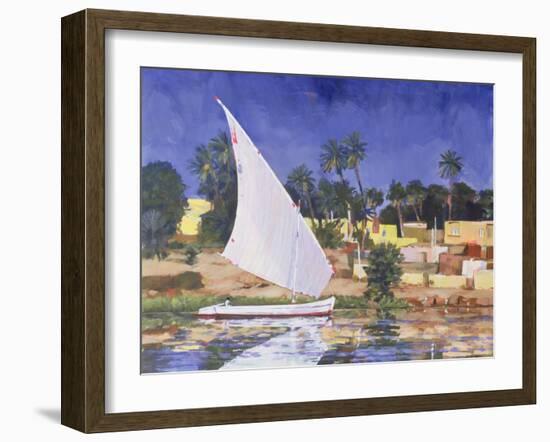 Egypt Blue-Clive Metcalfe-Framed Giclee Print