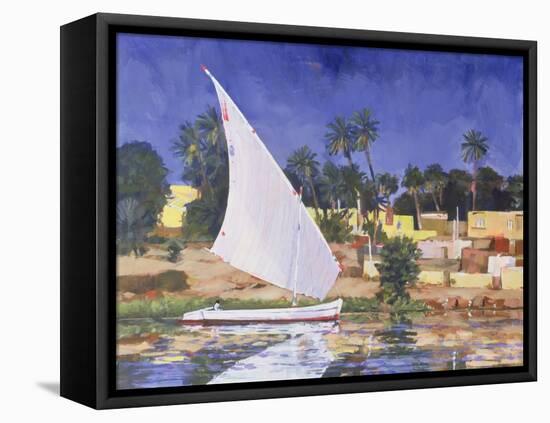 Egypt Blue-Clive Metcalfe-Framed Premier Image Canvas