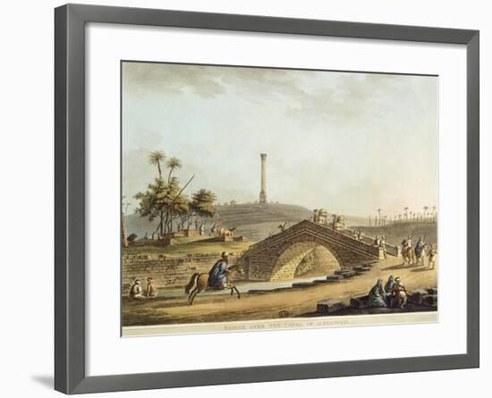 Egypt, Bridge over Alexandria Canal, 1804-Luigi Mayer-Framed Giclee Print