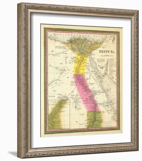 Egypt, c.1846-Samuel Augustus Mitchell-Framed Art Print